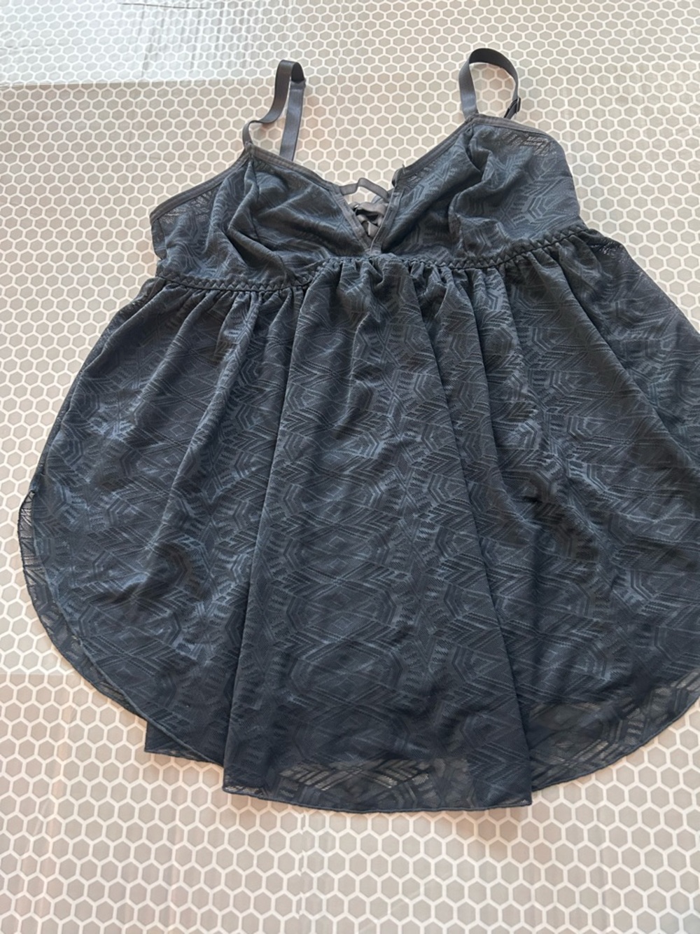 torrid Black Lace Babydoll Chemise Size 18/20(2)